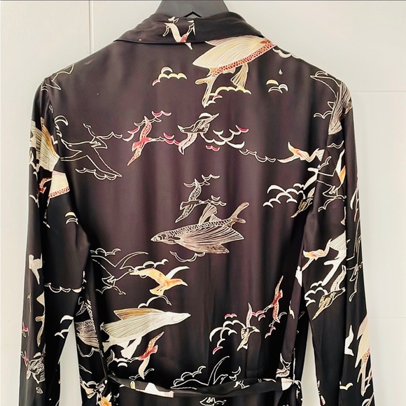 Wilfred silk-feel duster, size M - Picture 3 of 7